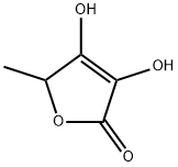 3,4-DIHYDROXY-5-METHYL-2-FURANONE Structure