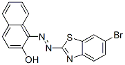 1-(6-Bromo-2-benzothiazolylazo)-2-naphthol|