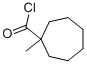 Cycloheptanecarbonyl chloride, 1-methyl- (9CI) Struktur