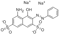 酸性红33, 3567-66-6, 结构式