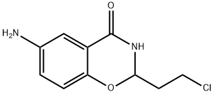 [9-(2-chloroethyl)-7-oxo-10-oxa-8-azabicyclo[4.4.0]deca-2,4,11-trien-4-yl]azanium chloride|[9-(2-chloroethyl)-7-oxo-10-oxa-8-azabicyclo[4.4.0]deca-2,4,11-trien-4-yl]azanium chloride