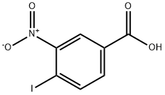 4-碘-3-硝基苯甲酸 结构式