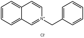 2-(フェニルメチル)イソキノリニウム・クロリド 化学構造式