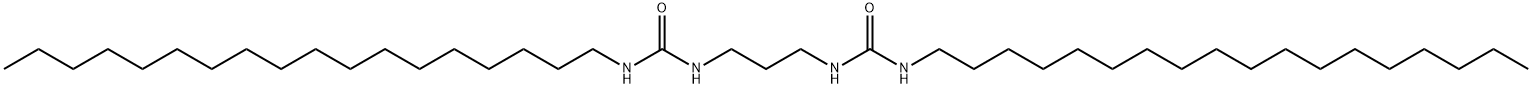 N,N''-(1,3-プロパンジイル)ビス(N'-オクタデシル尿素) 化学構造式