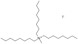 甲基三辛基碘化铵,35675-86-6,结构式