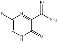 Pyrazinecarboximidamide, 6-fluoro-3,4-dihydro-3-oxo- (9CI) 化学構造式