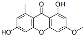 1,6-Dihydroxy-3-methoxy-8-methyl-9H-xanthen-9-one Structure