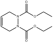 1,2,3,6-四氢哒嗪-1,2-二羧酸二乙酯 结构式