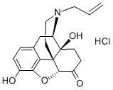 盐酸纳洛酮, 357-08-4, 结构式