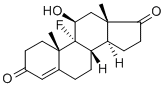 Fluorohydroxyandrostenedione Structure