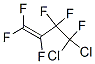 4,4-Dichloro-1,1,2,3,3,4-hexafluoro-1-butene,357-24-4,结构式