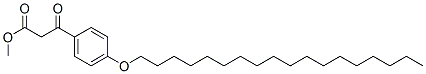 4-(Octadecyloxy)benzoylacetic acid methyl ester 结构式