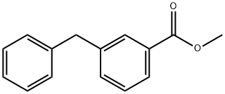 3-Benzylbenzoic acid methyl ester 结构式