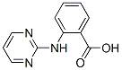 Benzoic acid, 2-(2-pyrimidinylamino)- (9CI) 化学構造式