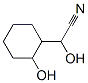 Cyclohexaneacetonitrile, alpha,2-dihydroxy- (9CI) Structure