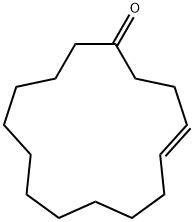 cyclopentadec-4-en-1-one Structure