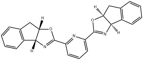 2,6-BIS((3AR,8AS)-8H-INDENO(1,2-D)OXAZO& Structure