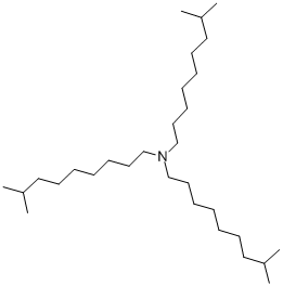 triisodecylamine Struktur