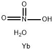 硝酸イッテルビウム(Ⅲ)四水和物 化学構造式