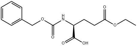 N-Cbz-L-glutamic acid 5-ethyl ester Structure