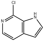7-CHLORO-1H-PYRROLO[2,3-C]PYRIDINE Struktur