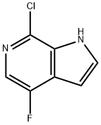 1H-피롤로[2,3-c]피리딘,7-클로로-4-플루오로-