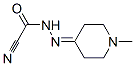 Acetonitrile,  [(1-methyl-4-piperidinylidene)hydrazino]oxo-  (9CI),357297-08-6,结构式