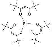 2,2,6,6-四甲基-3,5-庚烷二酸铒,35733-23-4,结构式