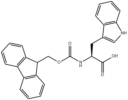 Nalpha-FMOC-L-Tryptophan Struktur