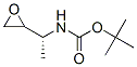 Carbamic acid, [(1R)-1-(2R)-oxiranylethyl]-, 1,1-dimethylethyl ester (9CI) Structure