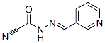 Acetonitrile,  oxo[(3-pyridinylmethylene)hydrazino]-  (9CI) Structure