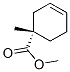 3-Cyclohexene-1-carboxylicacid,1-methyl-,methylester,(1S)-(9CI) Structure