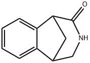 1,3,4,5-Tetrahydro-1,5-methano-2H-3-benzazepin-2-one Struktur