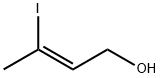 2-Buten-1-ol, 3-iodo-, (2Z)- Struktur