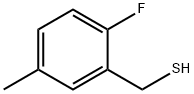 Benzenemethanethiol, 2-fluoro-5-methyl- (9CI) Structure
