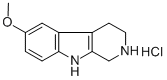 2,3,4,9-四氢-6-甲氧基-1H-吡咯[3,4-B]吲哚(HCL), 35764-54-6, 结构式