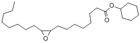 cyclohexyl 3-octyloxiran-2-octanoate 结构式