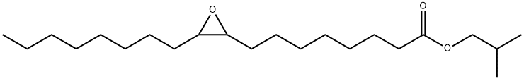 isobutyl 3-octyloxiran-2-octanoate Structure