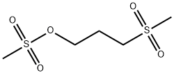 メタンスルホン酸3-(メチルスルホニル)プロピル 化学構造式