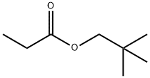 Propionic acid 2,2-dimethylpropyl ester Structure