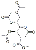 3-O,4-O,5-O,6-O-Tetraacetyl-2-deoxy-D-arabino-hexonic acid methyl ester 结构式