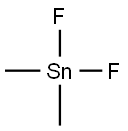 ジフルオロジメチルスタンナン 化学構造式