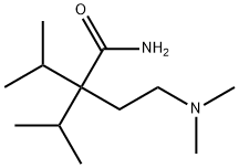4-(Dimethylamino)-2,2-diisopropylbutyramide,3582-38-5,结构式