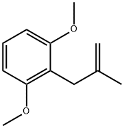 3-(2,6-DIMETHOXYPHENYL)-2-METHYL-1-PROPENE,35820-26-9,结构式