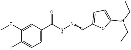 Benzoic  acid,  4-iodo-3-methoxy-,  [[5-(diethylamino)-2-furanyl]methylene]hydrazide  (9CI)|