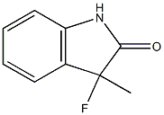 2H-Indol-2-one,3-fluoro-1,3-dihydro-3-methyl-,(+)-(9CI) Struktur
