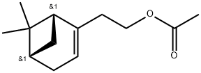 (1R)-(-)-NOPYL ACETATE 化学構造式
