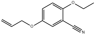 Benzonitrile, 2-ethoxy-5-(2-propenyloxy)- (9CI) Struktur