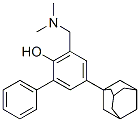 5-(1-Adamantyl)-3-((dimethylamino)methyl)(1,1'-biphenyl)-2-ol Struktur