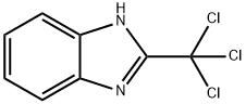 2-三氯甲基苯并咪唑,3584-65-4,结构式